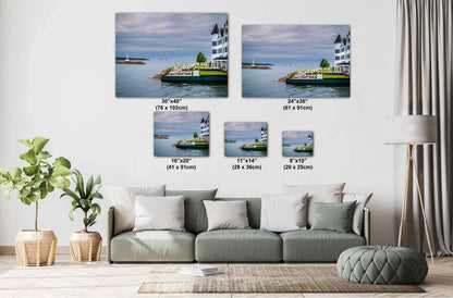 Mackinac Island Retreat: Print Wall Art Hotel Iroquois Mackinac Island Side View Michigan Photography Aluminum/Acrylic/Metal/Canvas