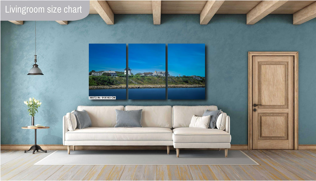 Cape Cod Lighthouse Print - Nautical Wall Art | Highland Light Artwork Coastal Decor