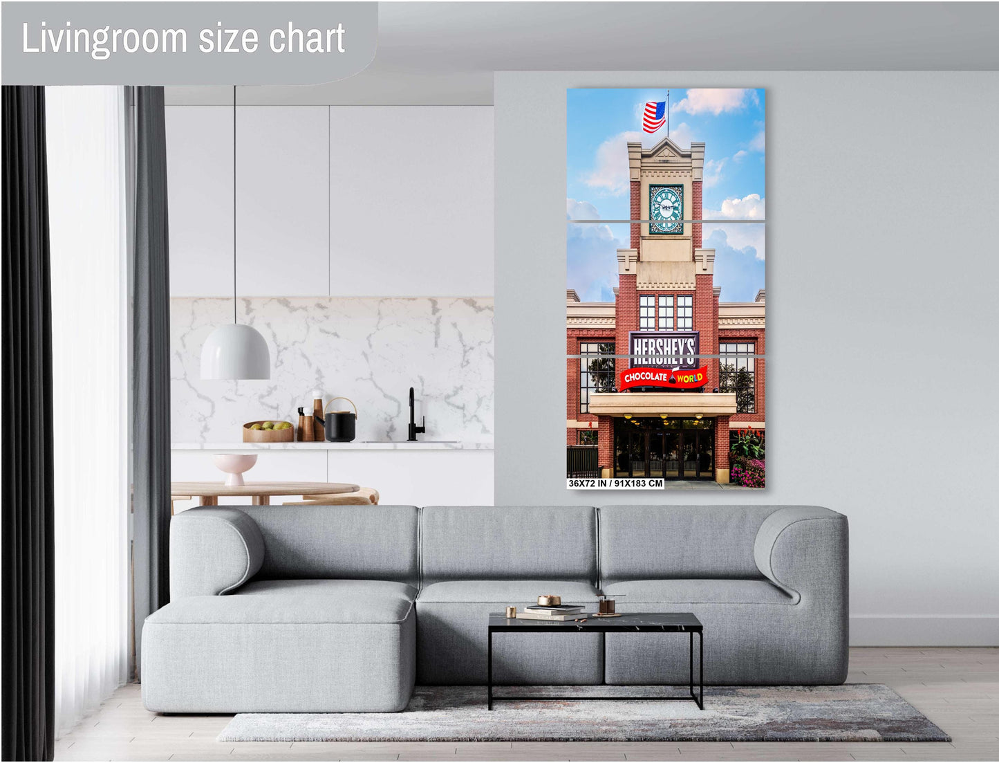 Hershey's Chocolate World Entrance Print: Pennsylvania Travel Photography