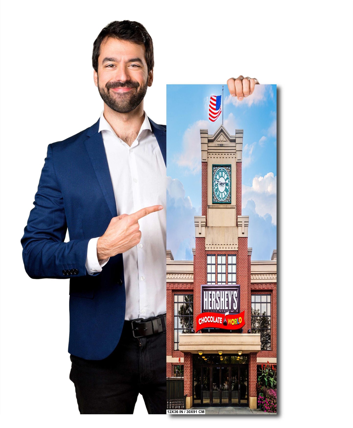 Hershey's Chocolate World Entrance Print: Pennsylvania Travel Photography