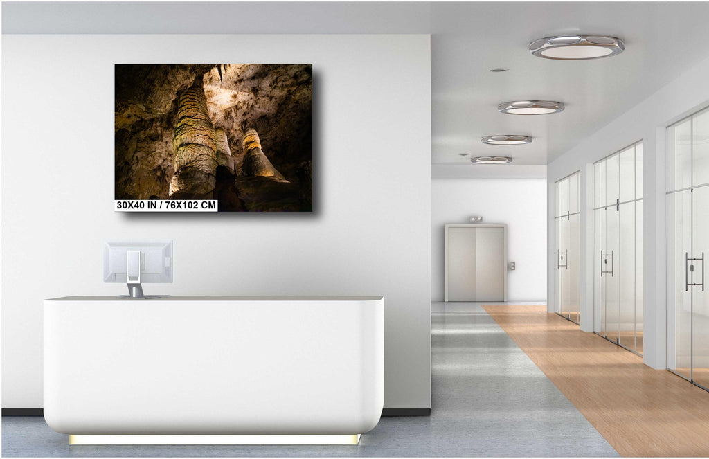 Carlsbad Caverns Print: Giant Dome & Twin Domes, New Mexico Wall Art
