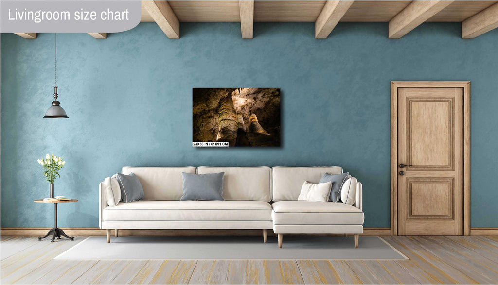Carlsbad Caverns Print: Giant Dome & Twin Domes, New Mexico Wall Art