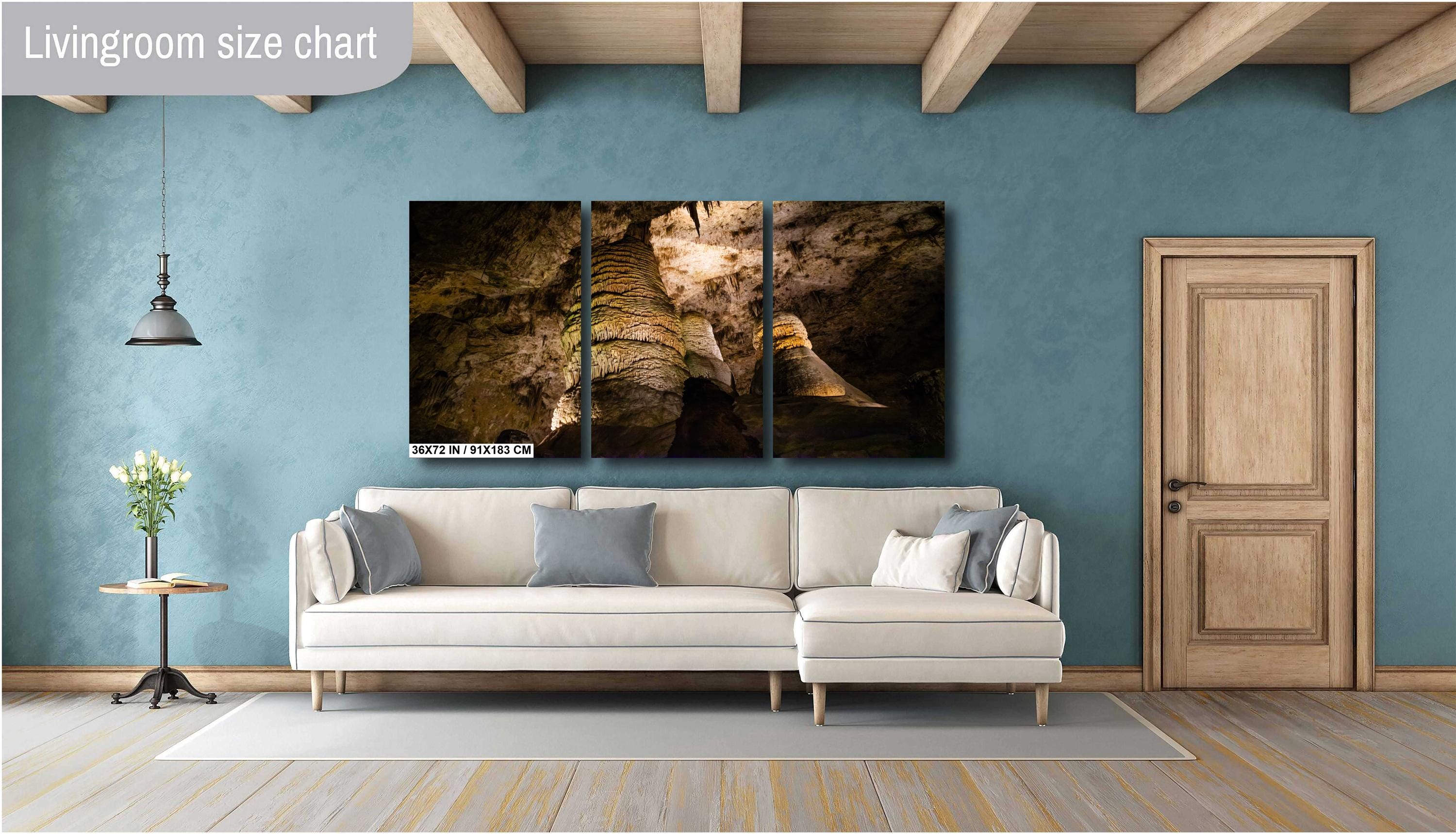 Carlsbad Caverns Print: Giant Dome & Twin Domes, New Mexico Wall Art