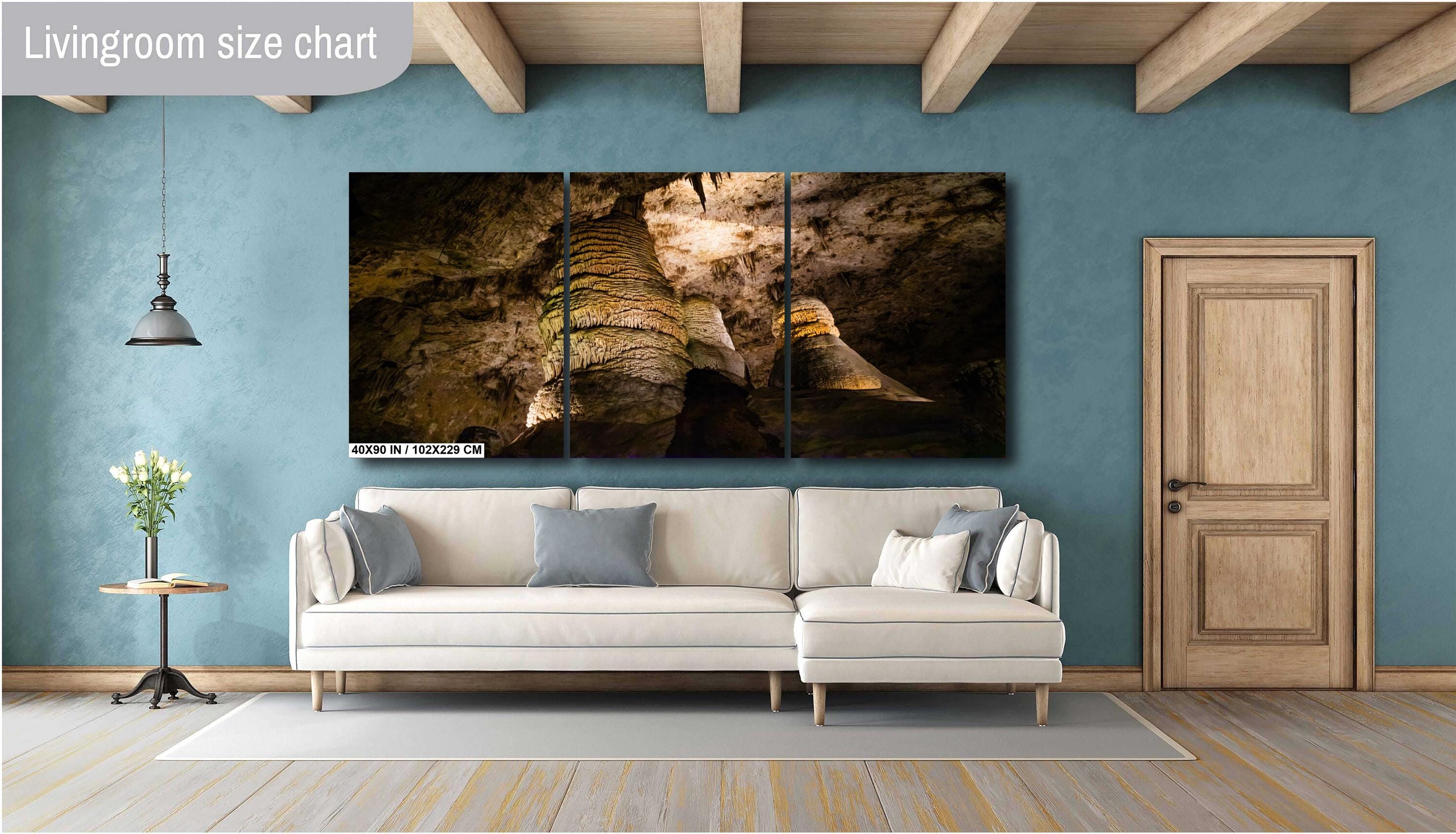 Carlsbad Caverns Print: Giant Dome & Twin Domes, New Mexico Wall Art