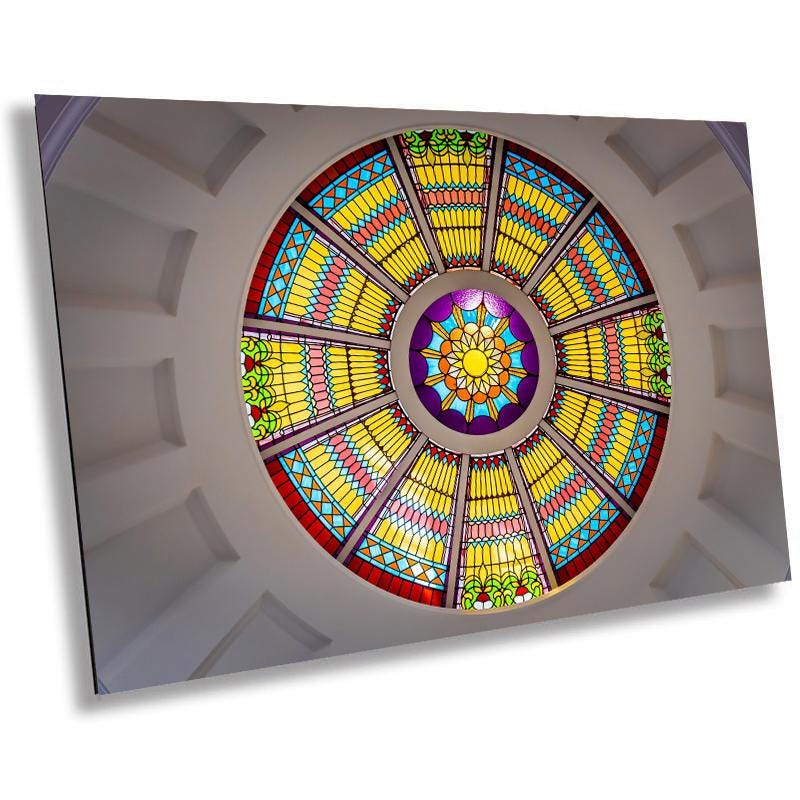 Historic Tallahassee Florida Capitol Dome Interior