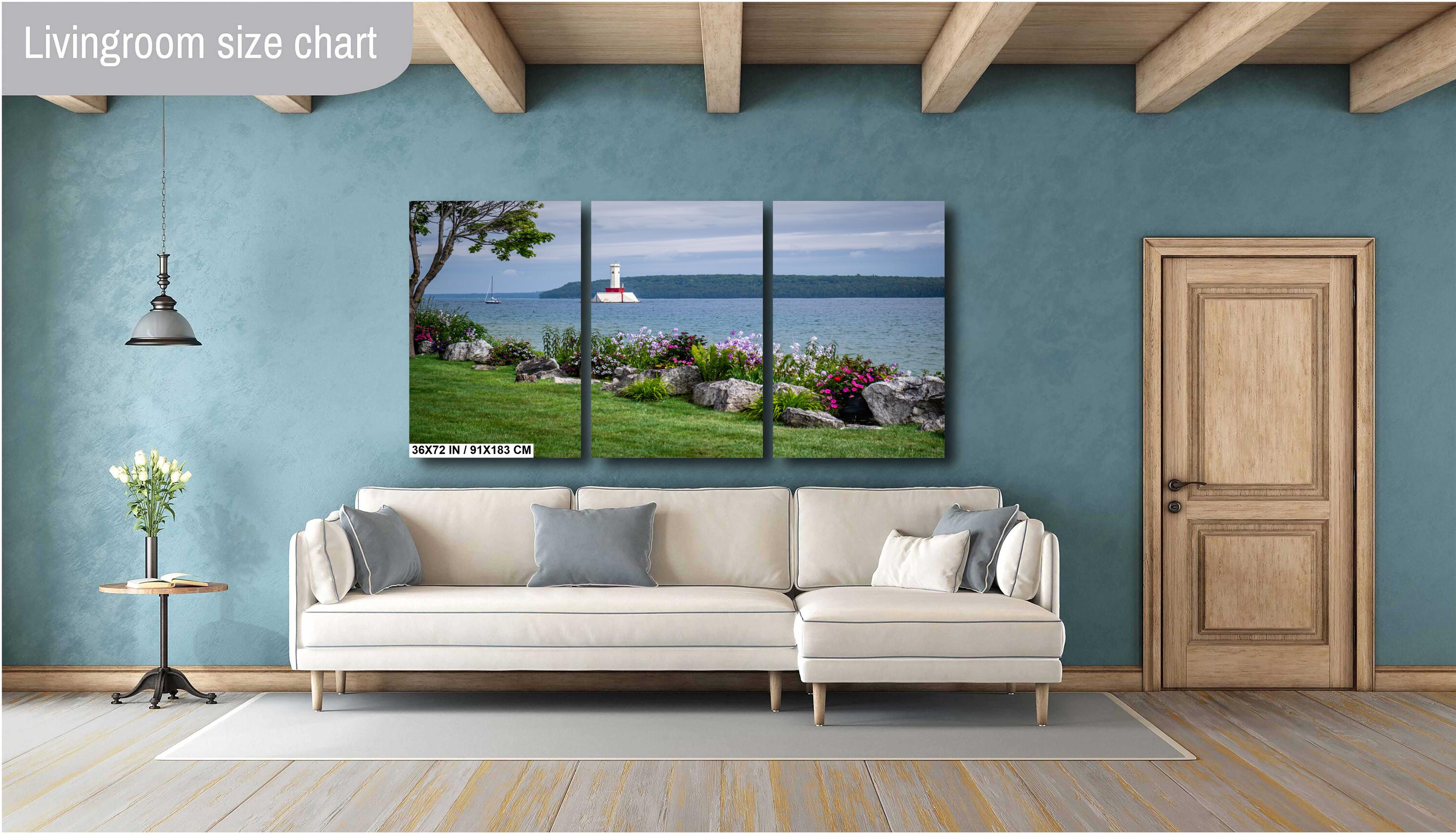 Mackinac Island: Round Light, Michigan Nautical Photography Wall Art