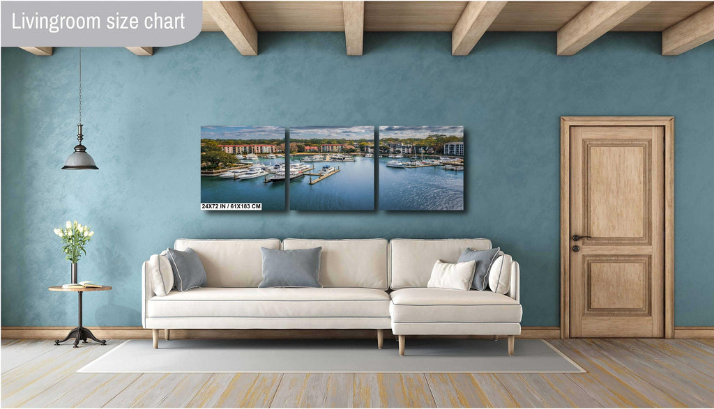 Harbour Town Wall Art - Hilton Head Photography Coastal Print Decor