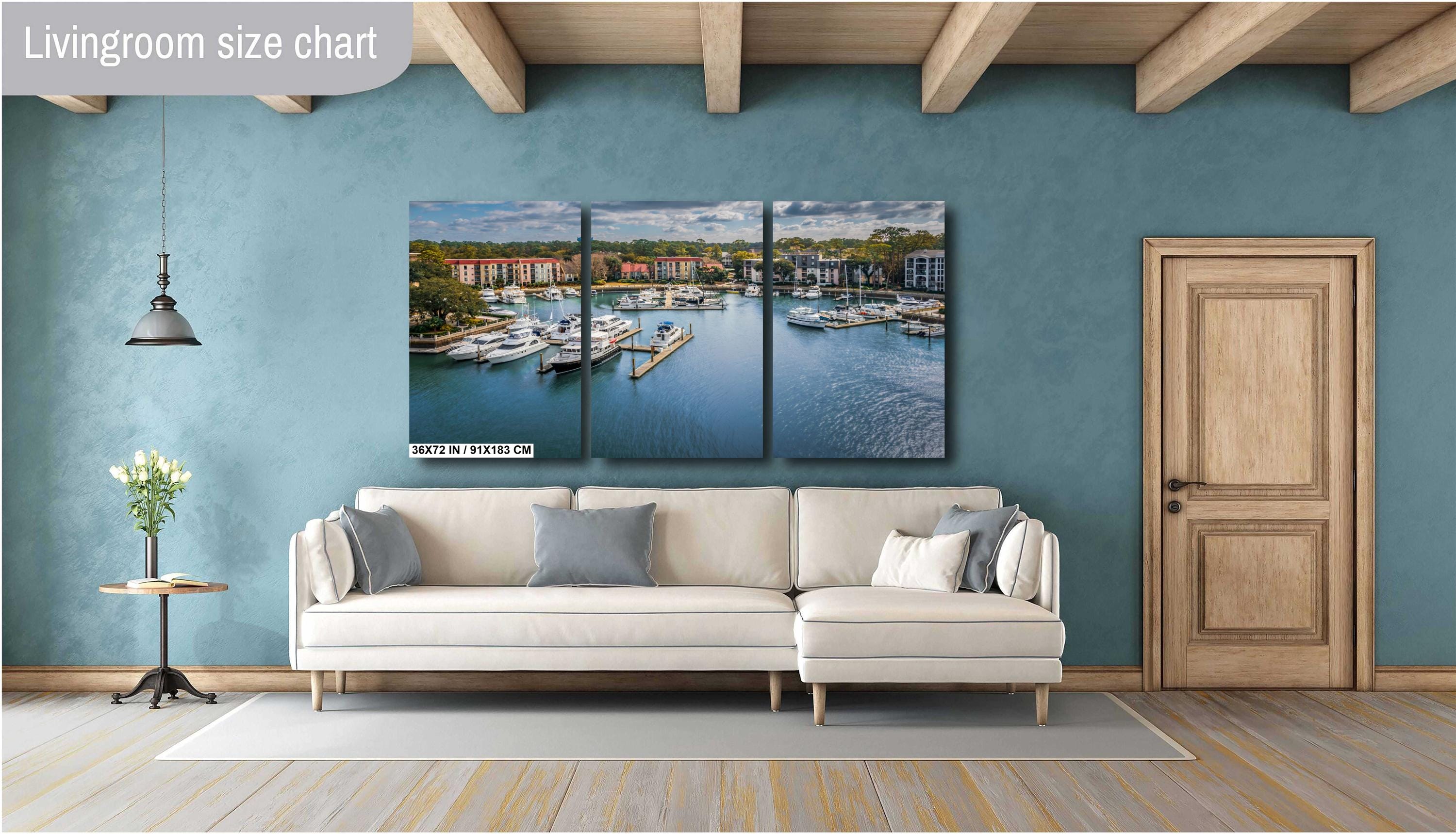 Harbour Town Wall Art - Hilton Head Photography Coastal Print Decor