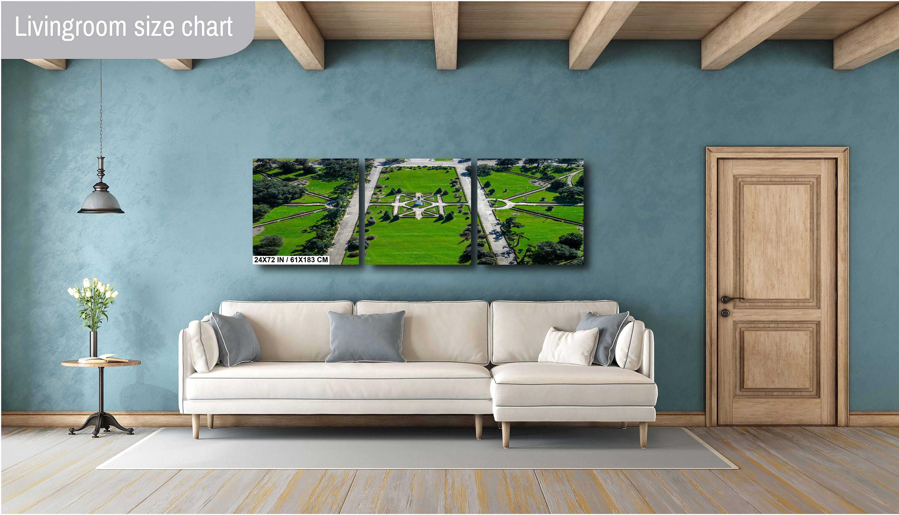 Baton Rouge Capitol Grounds: Observation Tower view from the Capitol Metal Acrylic Print Wall Art Downtown Louisiana Aluminum/Metal/Canvas