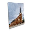 St. Willebrord Catholic Church: Green Bay Gothic Architecture Photography Wall Art