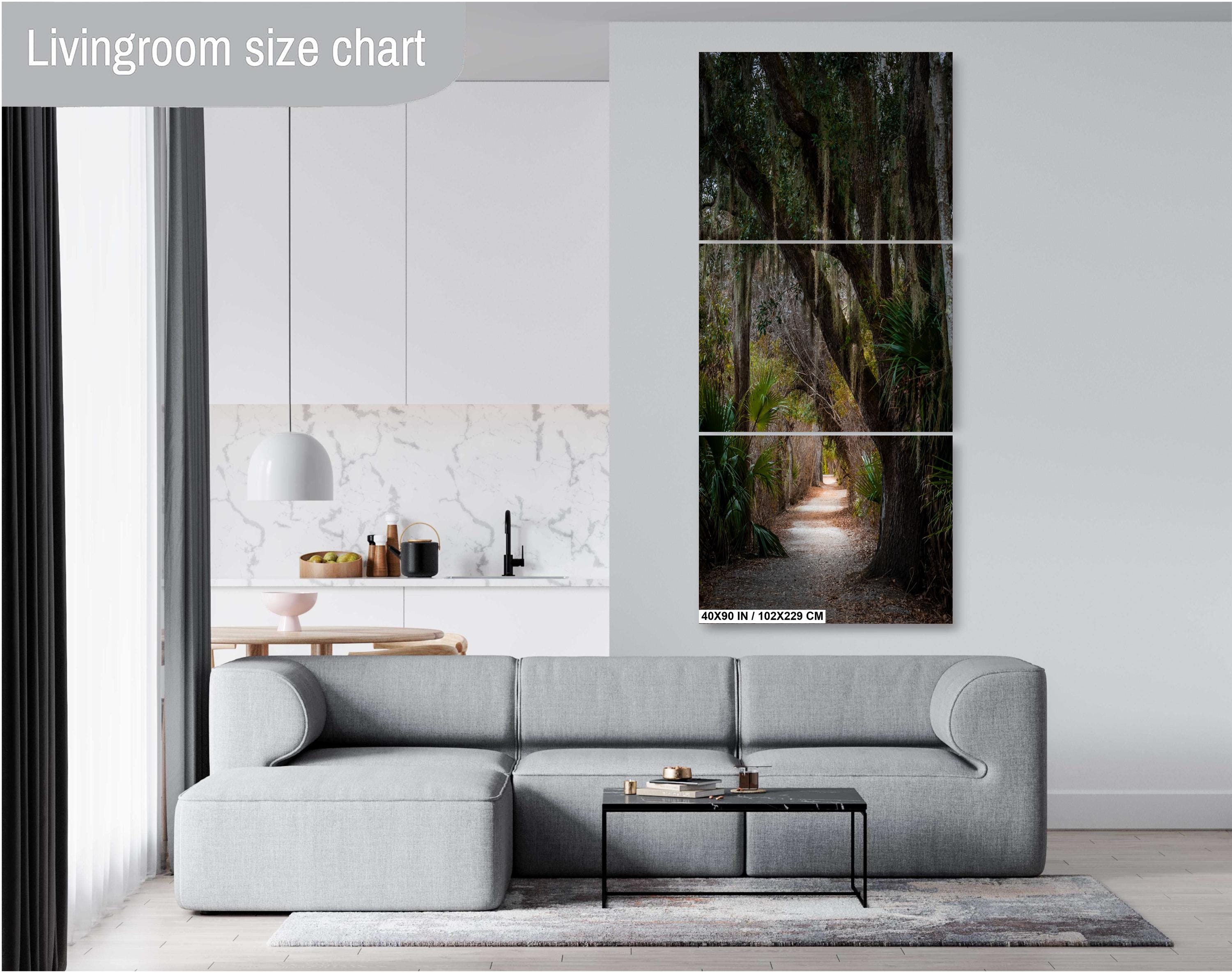 Canopy of Tranquility: Live Oak in Sea Pines Forest Hilton Head South Carolina Wall Art Print Nature Aluminum/Acrylic/Metal/Canvas
