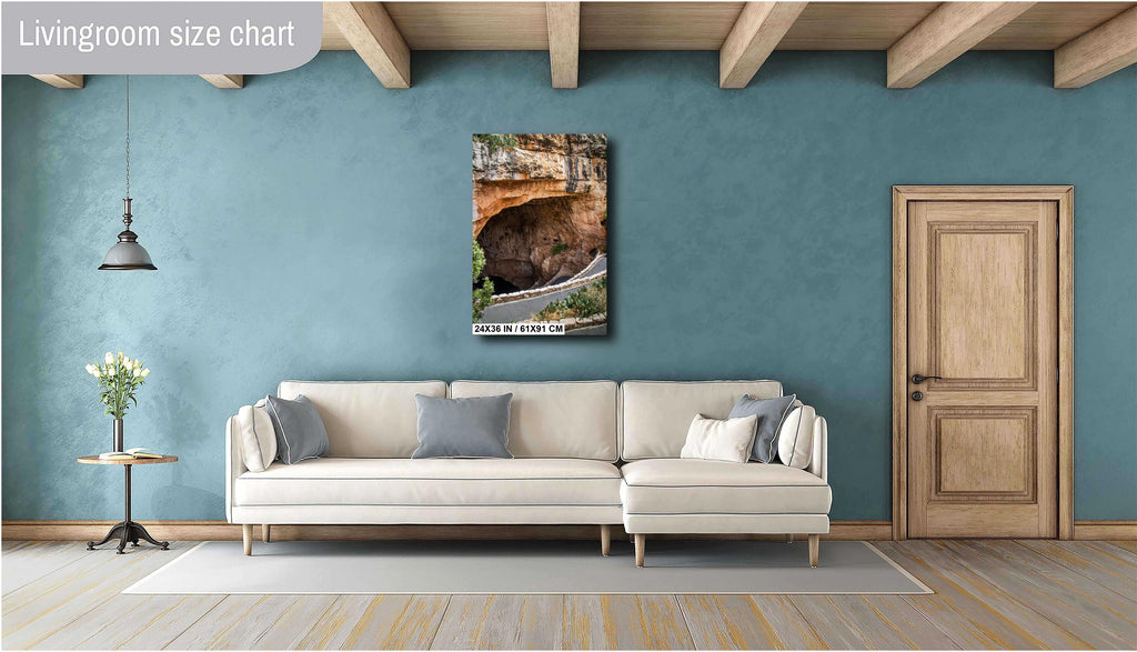 Carlsbad Caverns Entrance Print: New Mexico National Park Wall Art