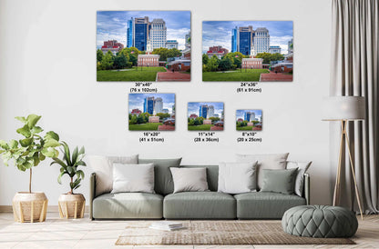 Philadelphia Skyline Print: Independence Hall, Urban Cityscape Wall Art