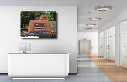 Bandelier National Monument Sign Print: Los Alamos, New Mexico Wall Art