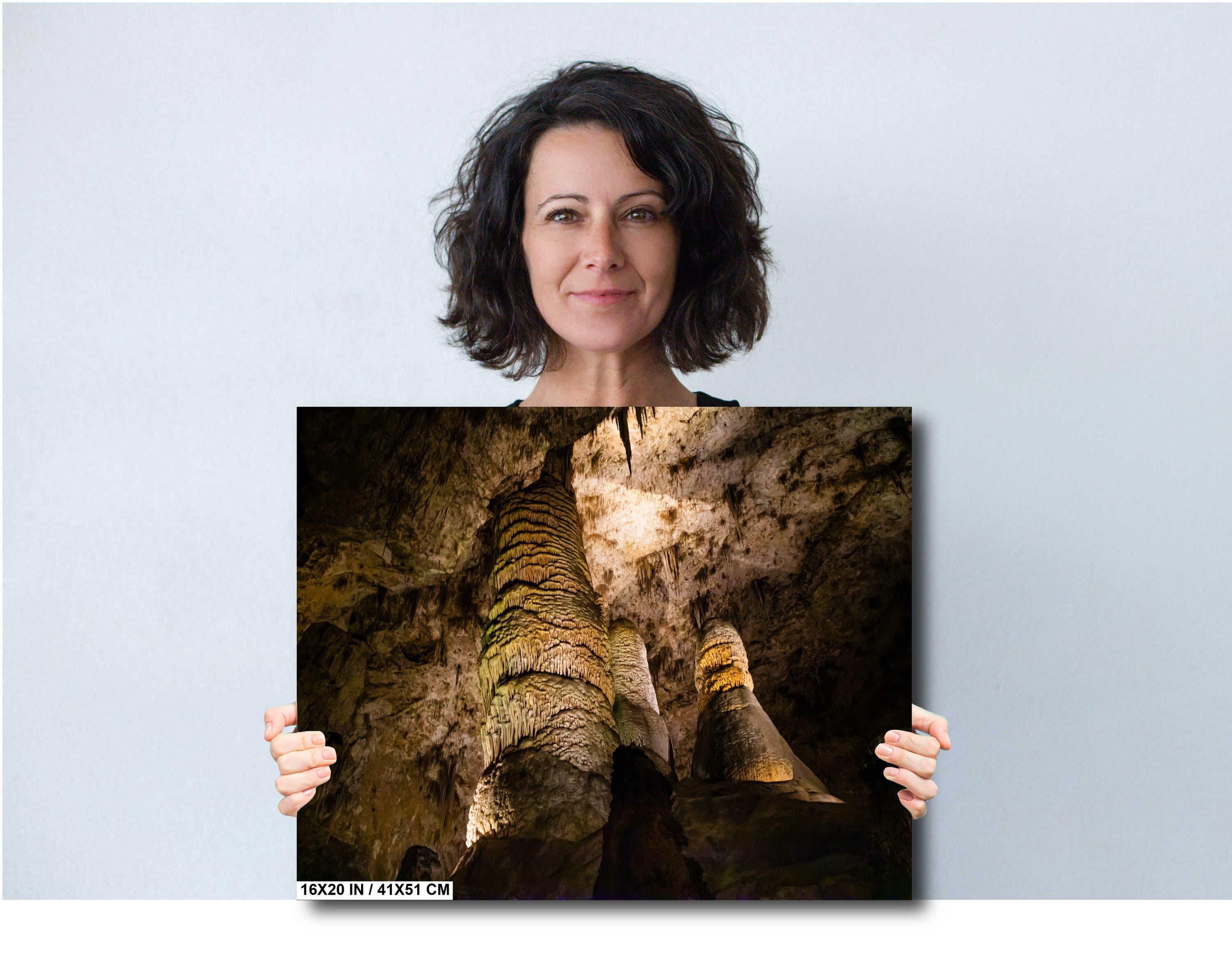 Carlsbad Caverns Print: Giant Dome & Twin Domes, New Mexico Wall Art