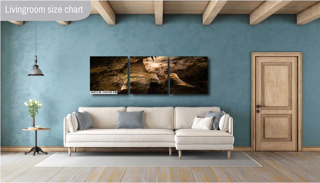 Carlsbad Caverns Print: Giant Dome & Twin Domes, New Mexico Wall Art