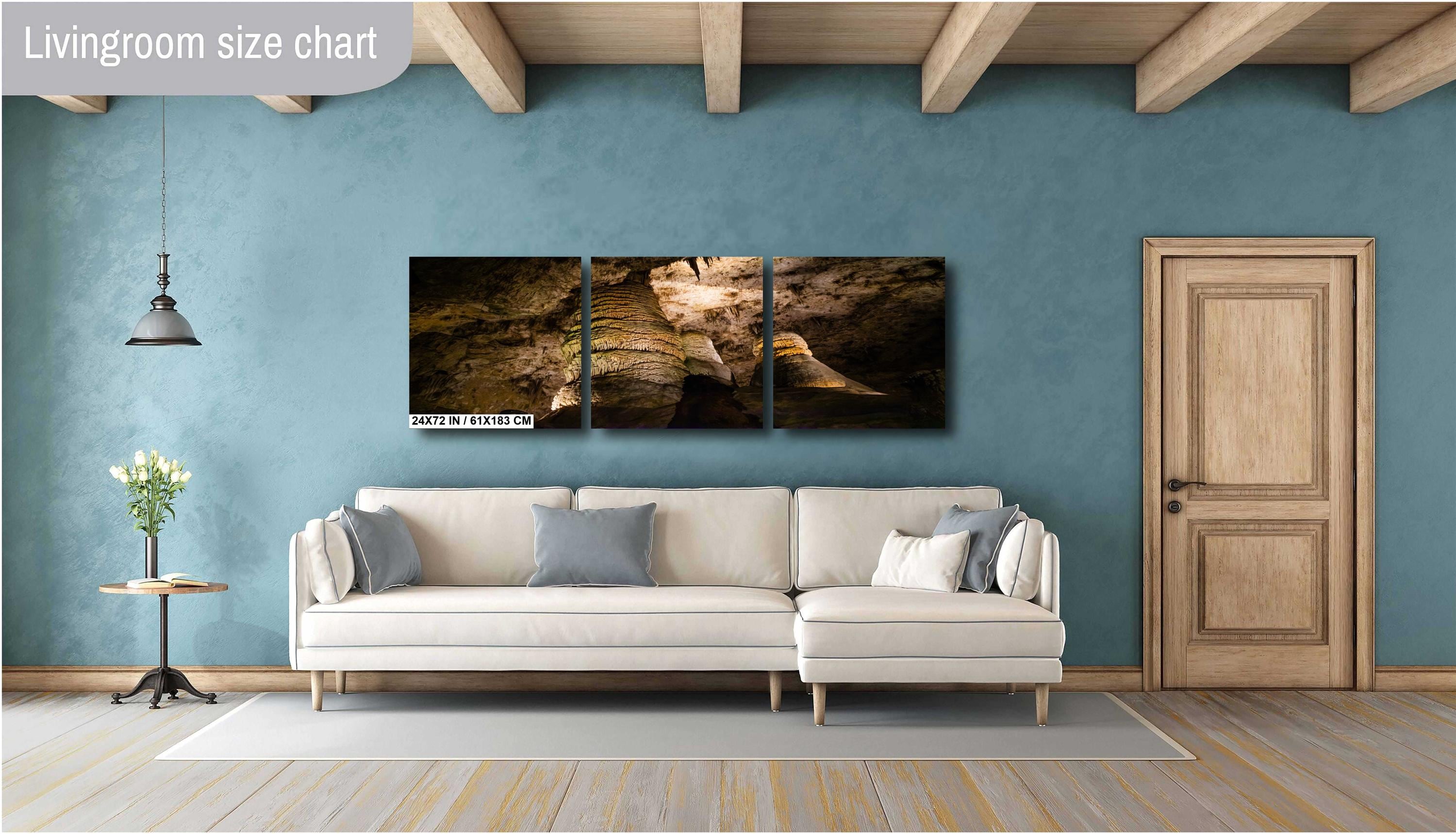 Carlsbad Caverns Print: Giant Dome & Twin Domes, New Mexico Wall Art