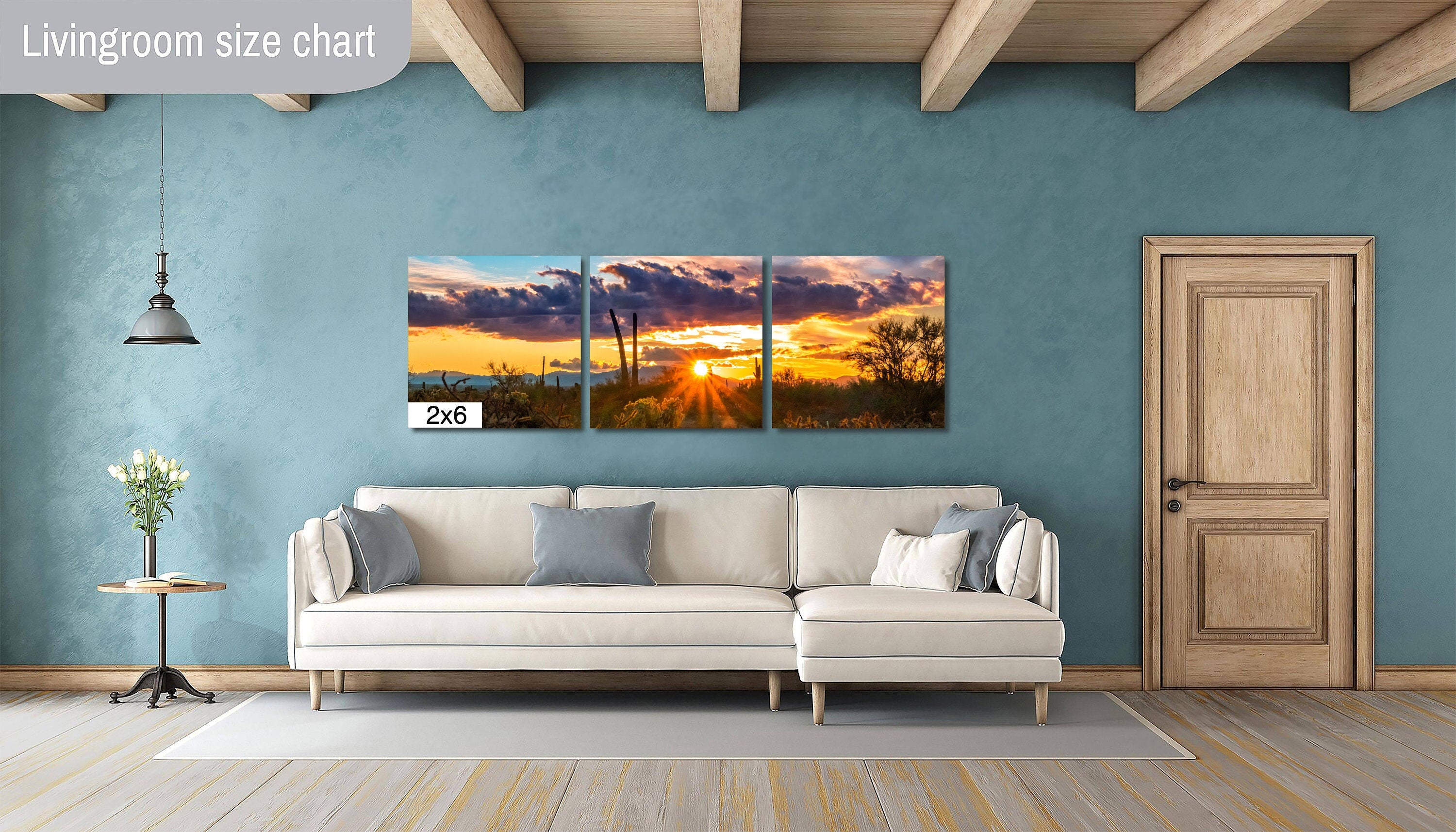 Sonoran Desert Sunset: Tucson Mountain Park Landscape Photography Wall Art