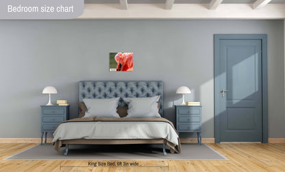 Flamingo Naptime: Wildlife and Nature Photography Pink Flamingo Bird Metal Canvas Print Flamingo Sleeping Wall Art