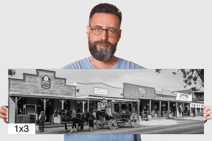 Tombstone Arizona Black and White: Historic Wild West Town Photography Wall Art