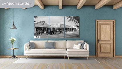 Tombstone Arizona Black and White: Historic Wild West Town Photography Wall Art