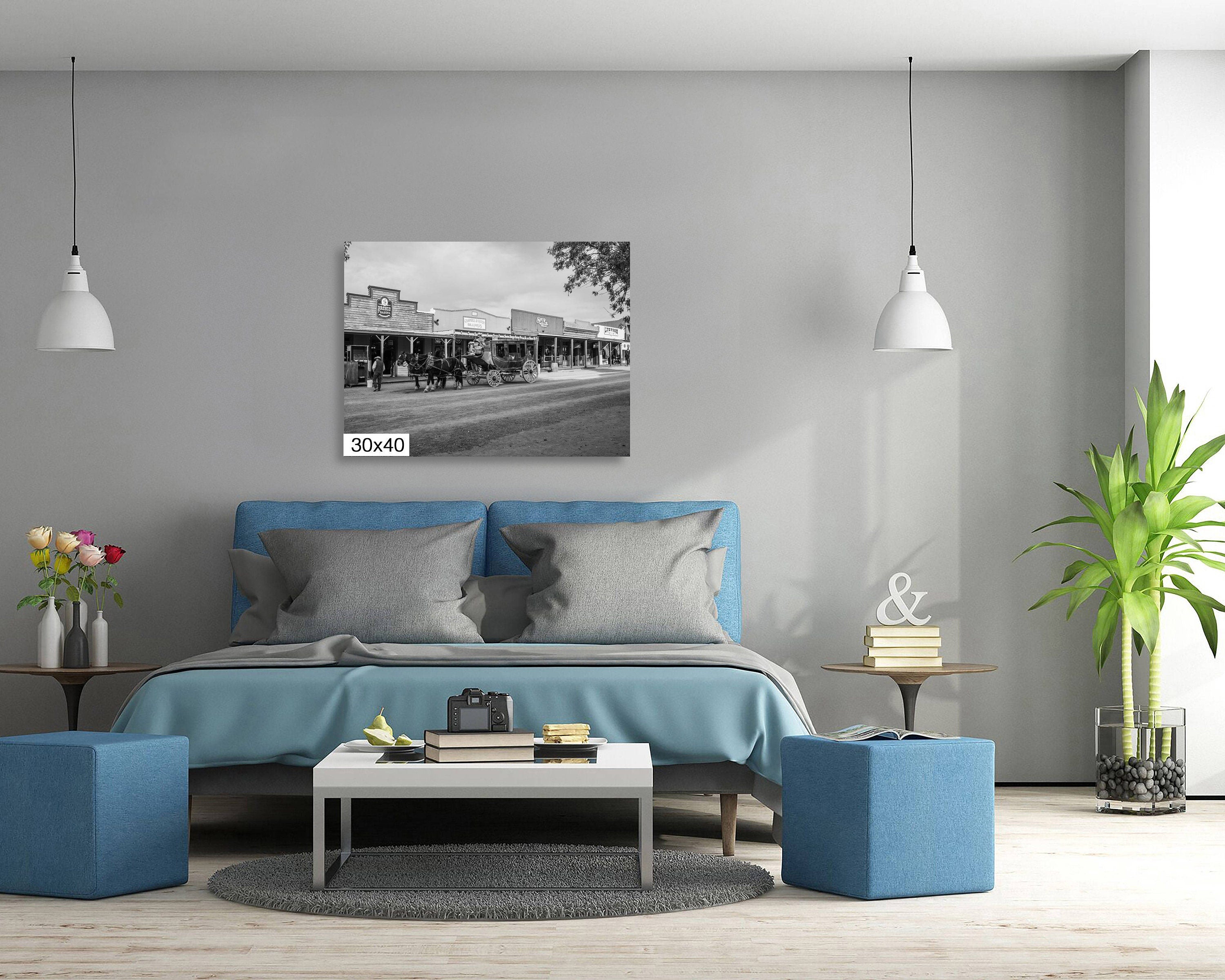 Tombstone Arizona Black and White: Historic Wild West Town Photography Wall Art