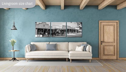 Tombstone Arizona Black and White: Historic Wild West Town Photography Wall Art