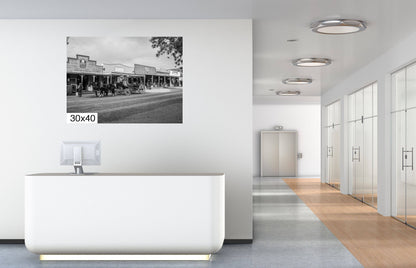 Tombstone Arizona Black and White: Historic Wild West Town Photography Wall Art