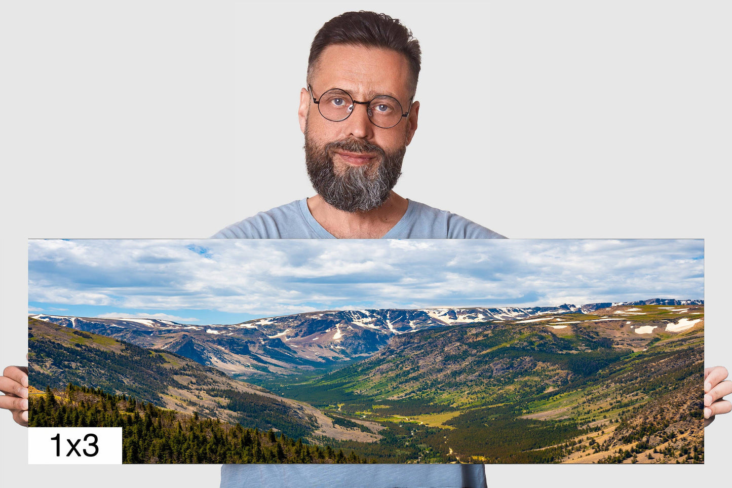 Scenic Thrills: Beartooth Highway Montana Mountain Photography Nature Art Print