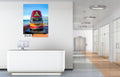 Boundary of Bliss: U.S. Southernmost Point Key West Florida Sign Nautical Metal Print Home Wall Art