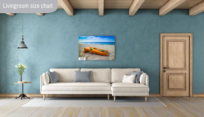 Beach Games Galore: Cornhole on the Beach Seascape Photography Beach Wall Art Travel Canvas Print