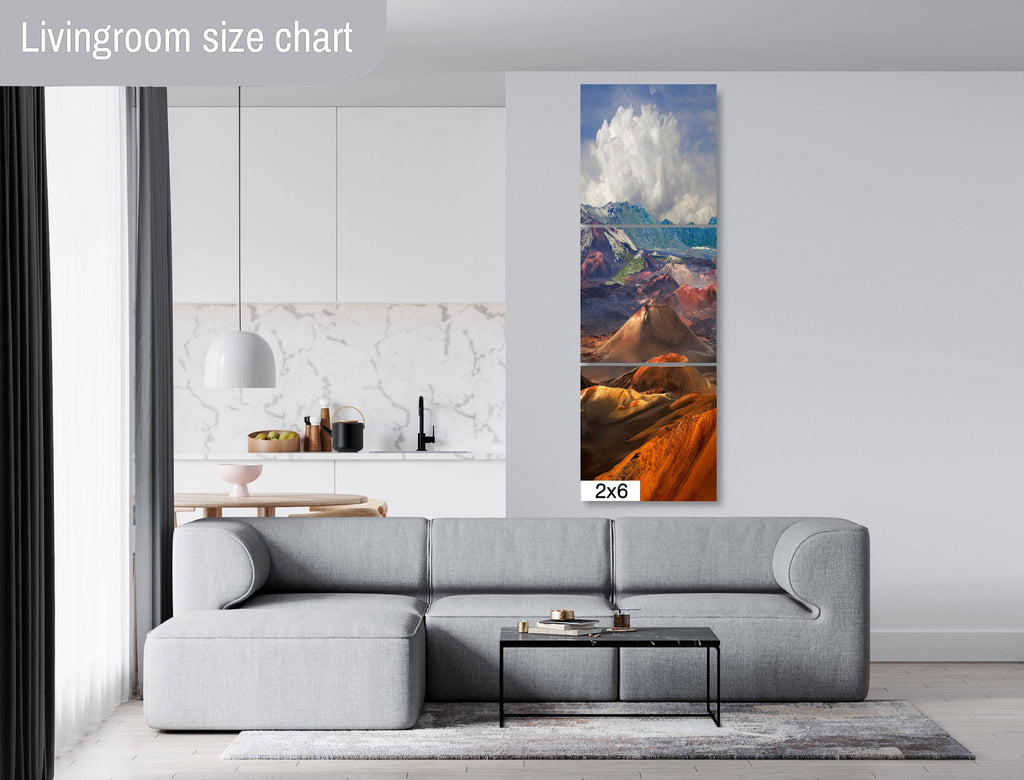 Another World: Haleakala National Park Maui Volcano Print Wall Art