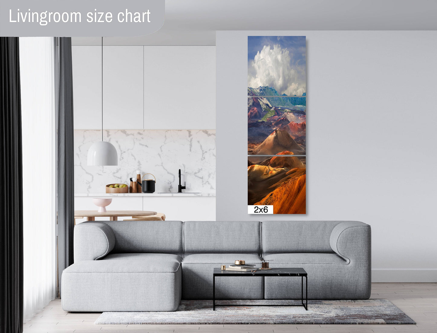 Another World: Haleakala National Park Maui Volcano Canvas Print Wall Art