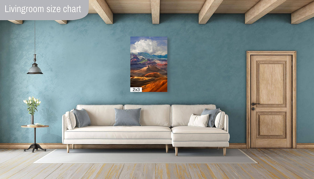 Another World: Haleakala National Park Maui Volcano Print Wall Art