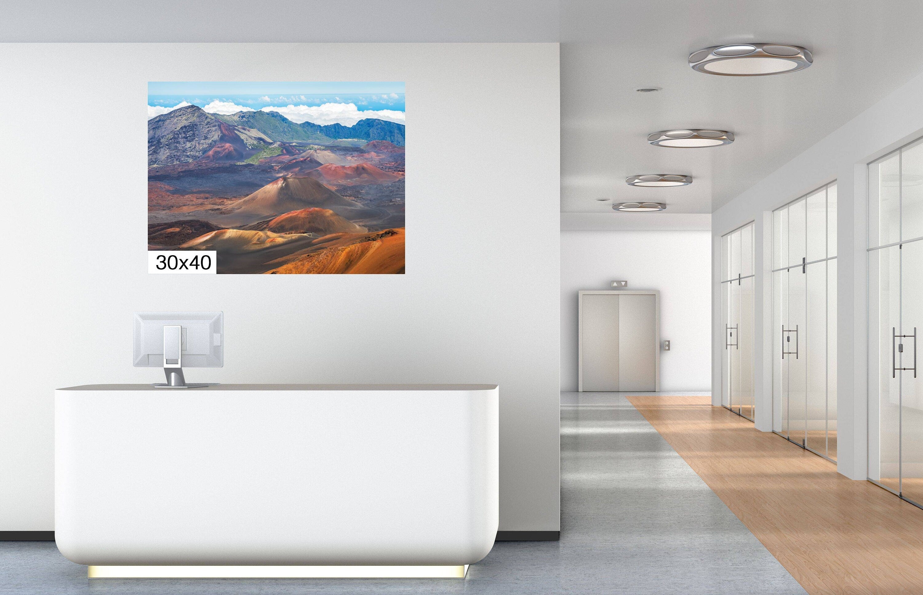 Haleakala National Park Photo: Volcanic Maui Hawaii Print Wall Art