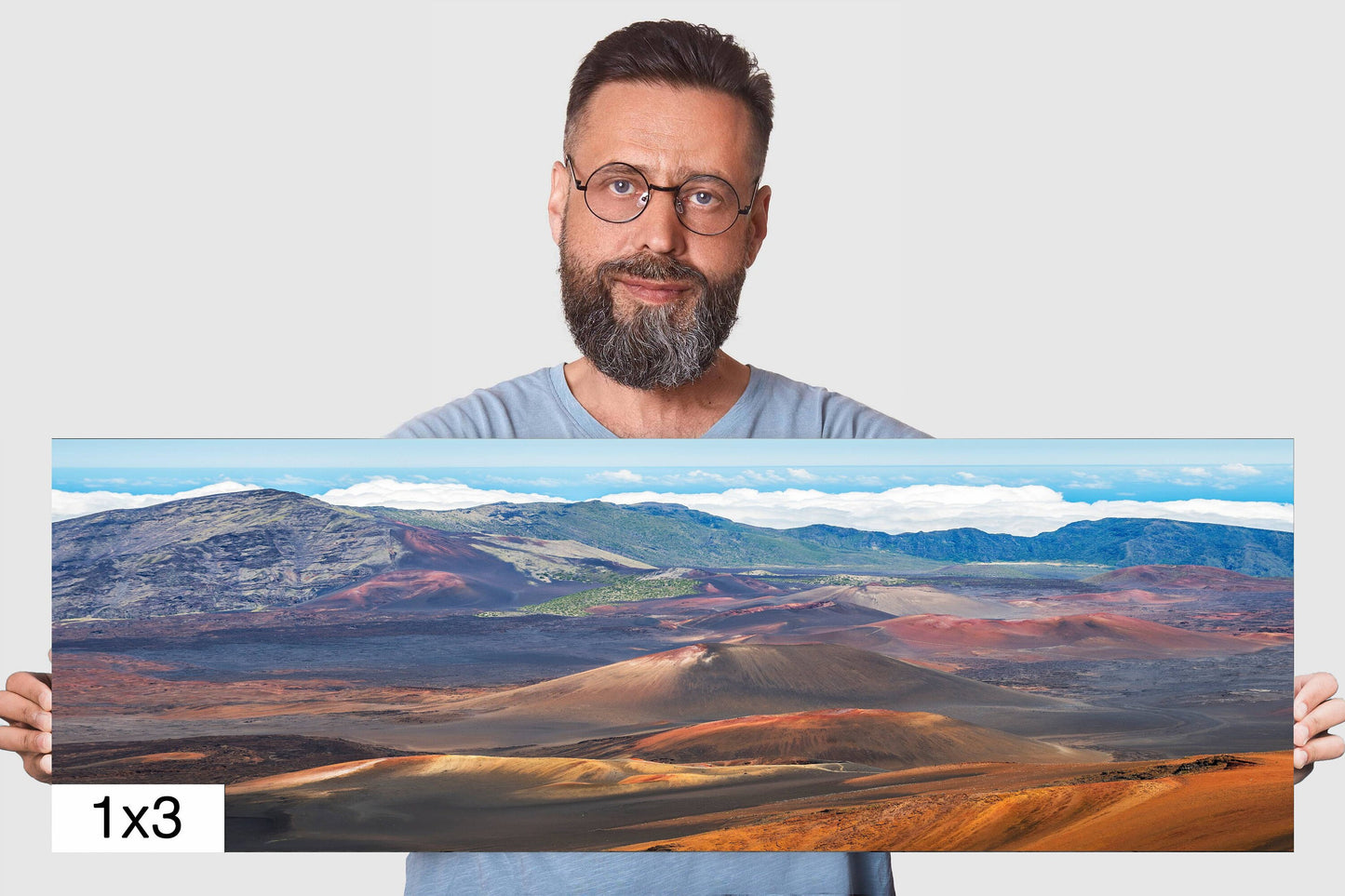 Nature's Playground: Haleakala National Park Volcano Maui Photography Metal Canvas Print Home Wall Art