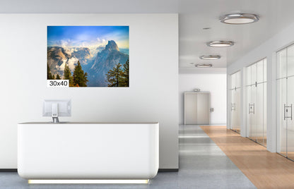 Half Dome Wall Art – Yosemite Canvas Print | Mountain Photography Decor