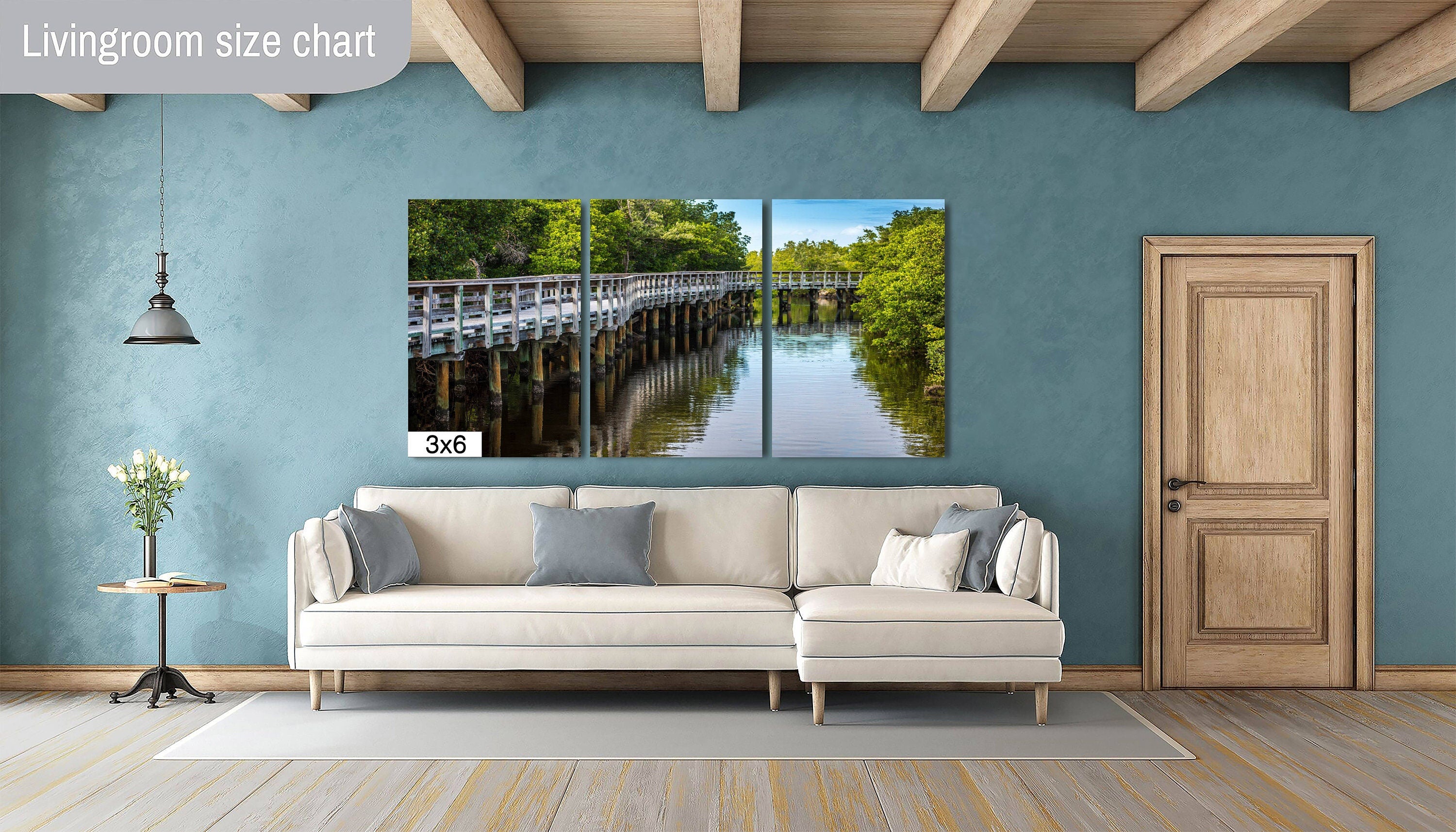 Whispers of the Mangrove: Boardwalk Bridge Robinson Preserve Wall Art Mangrove Forest Nature Photography