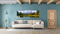 Mirror of Tranquility: Grand Teton Water Reflection Stream Photography Print Wall Art