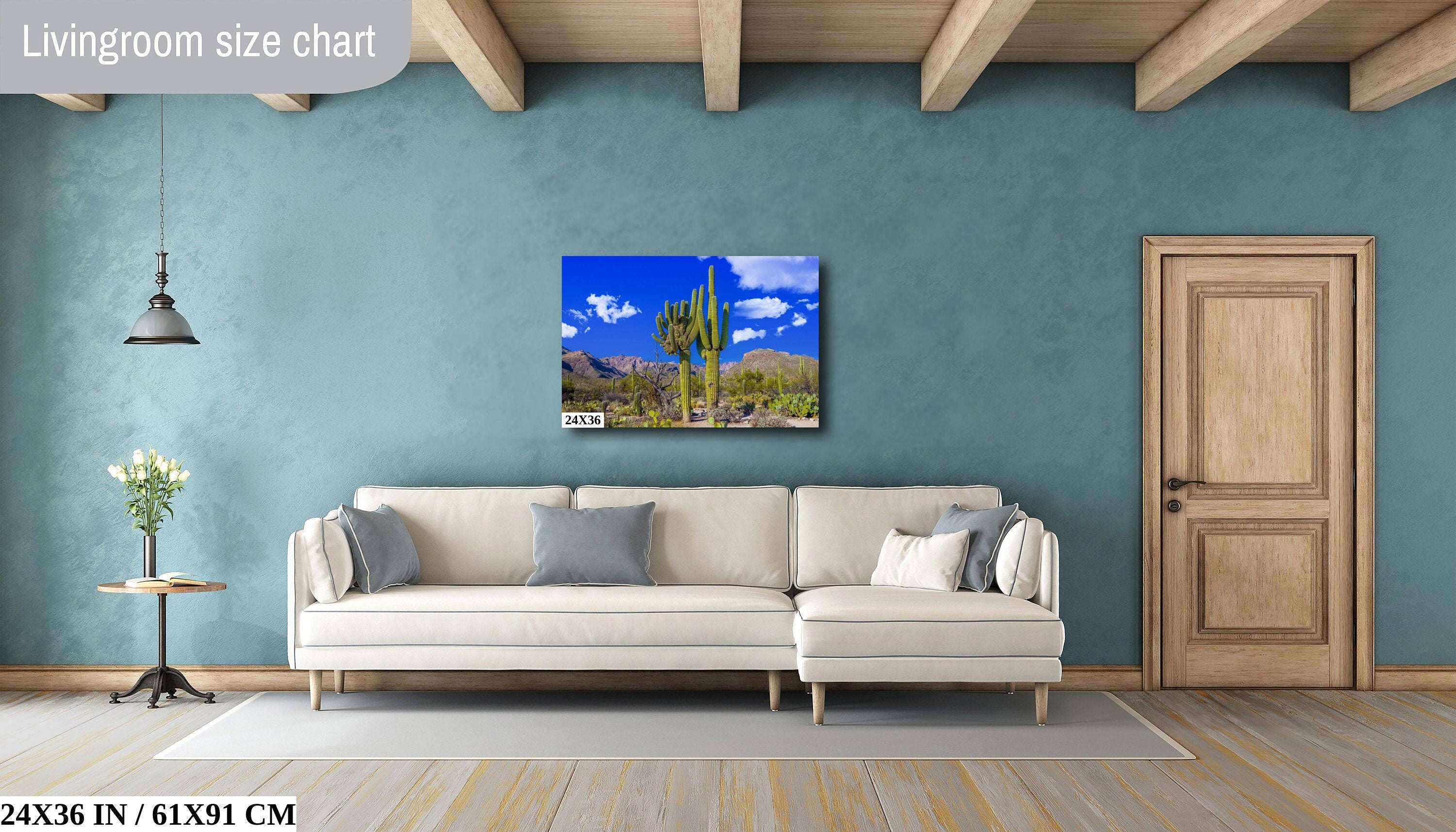 Crested Saguaro Cactus: Sabino Canyon Arizona Landscape Photography Wall Art