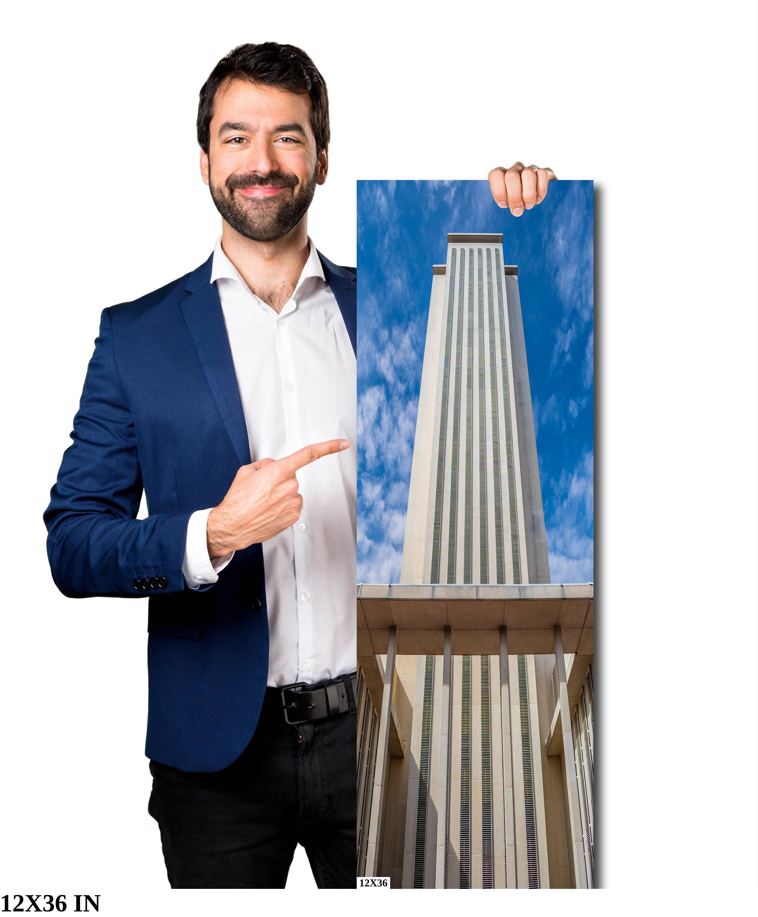 Iconic Landmark: Florida State Capitol Tallahassee Architecture Wall Art Canvas Print Photography