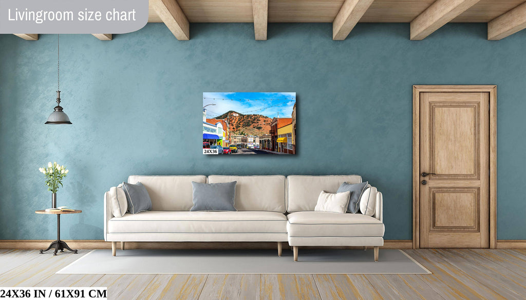 Bisbee Arizona Photography: Southwestern Historic Town Wall Art