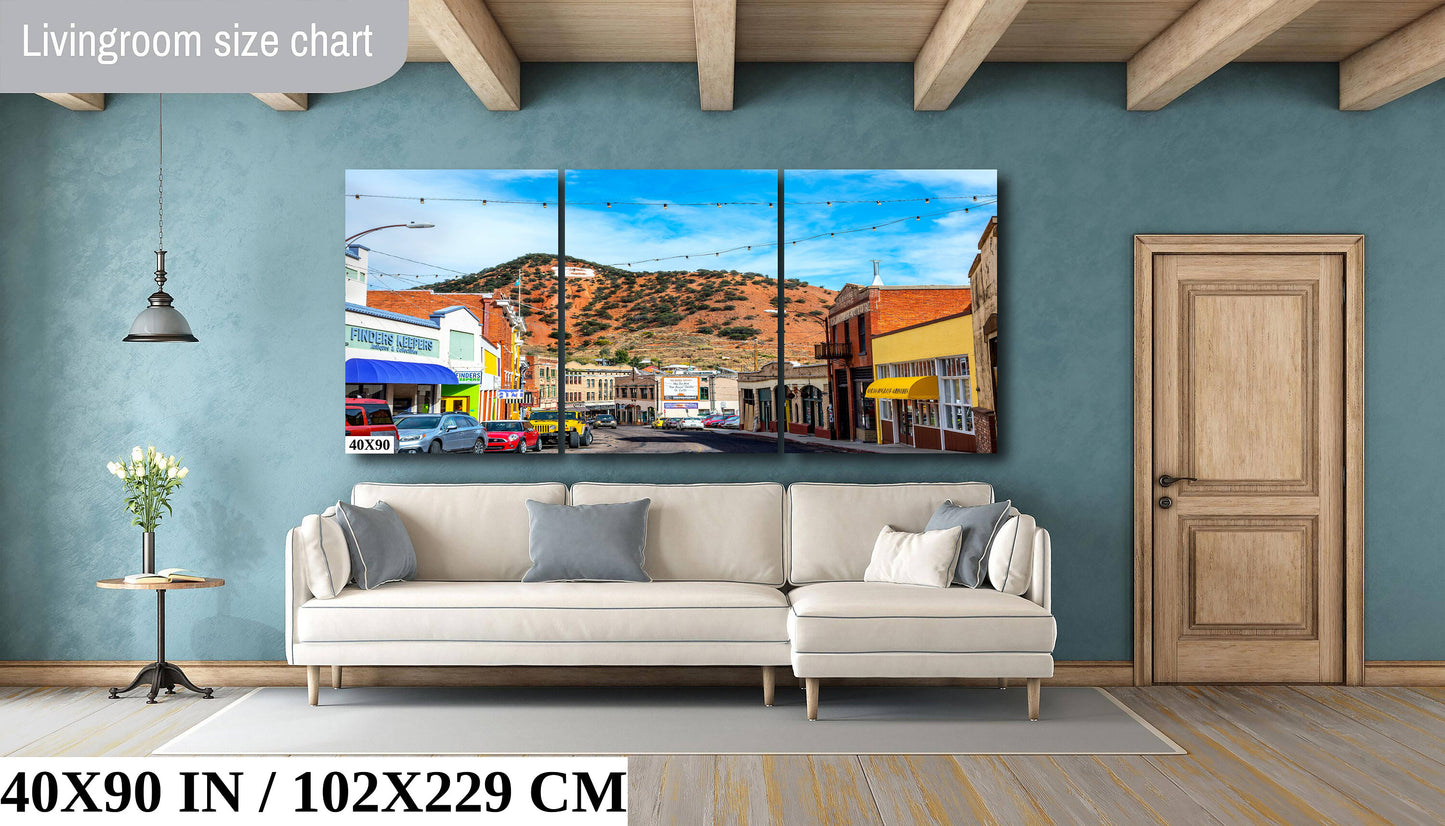 Bisbee Arizona Photography: Southwestern Historic Town Wall Art