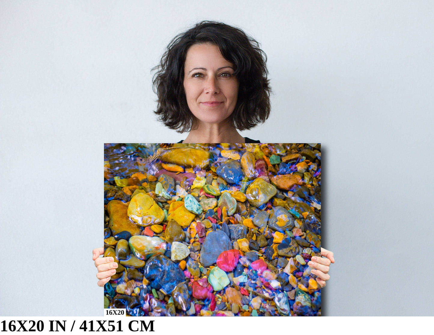 Lake McDonald Print: Rainbow Rocks, Glacier National Park