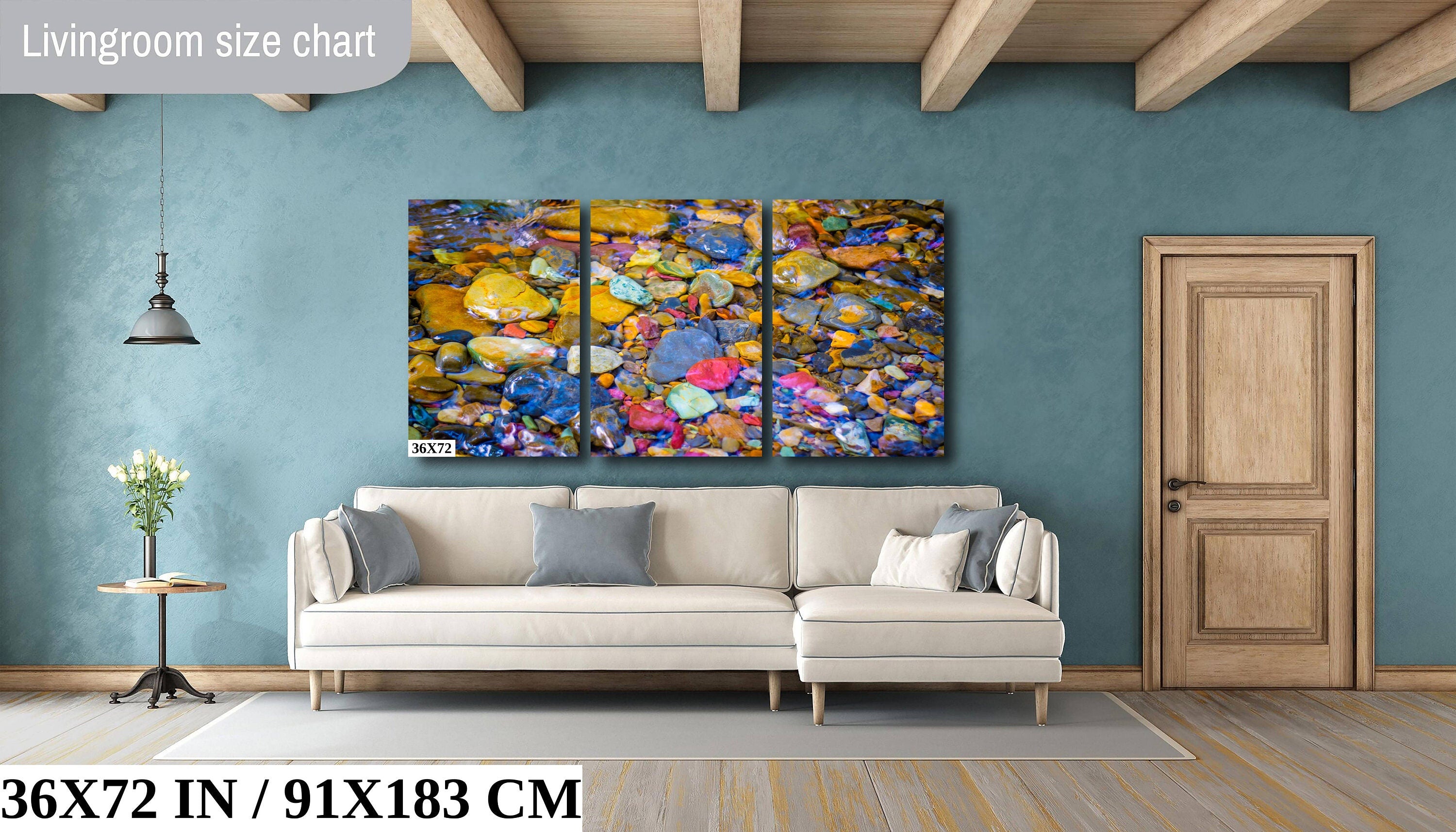 Lake McDonald Print: Rainbow Rocks, Glacier National Park
