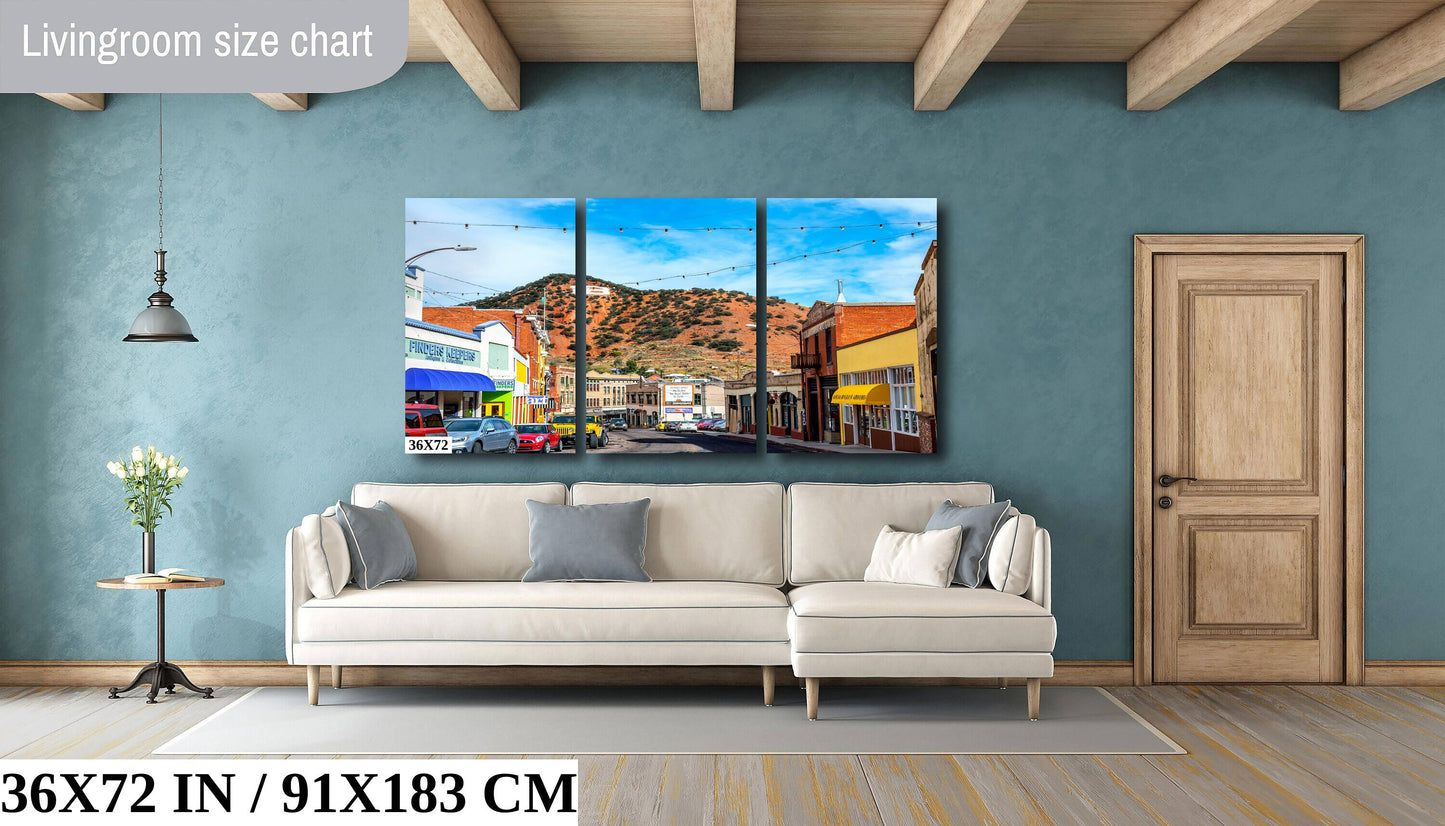 Bisbee Arizona Photography: Southwestern Historic Town Wall Art
