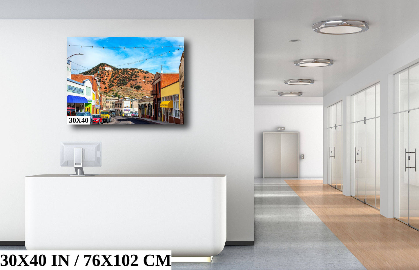 Bisbee Arizona Photography: Southwestern Historic Town Wall Art