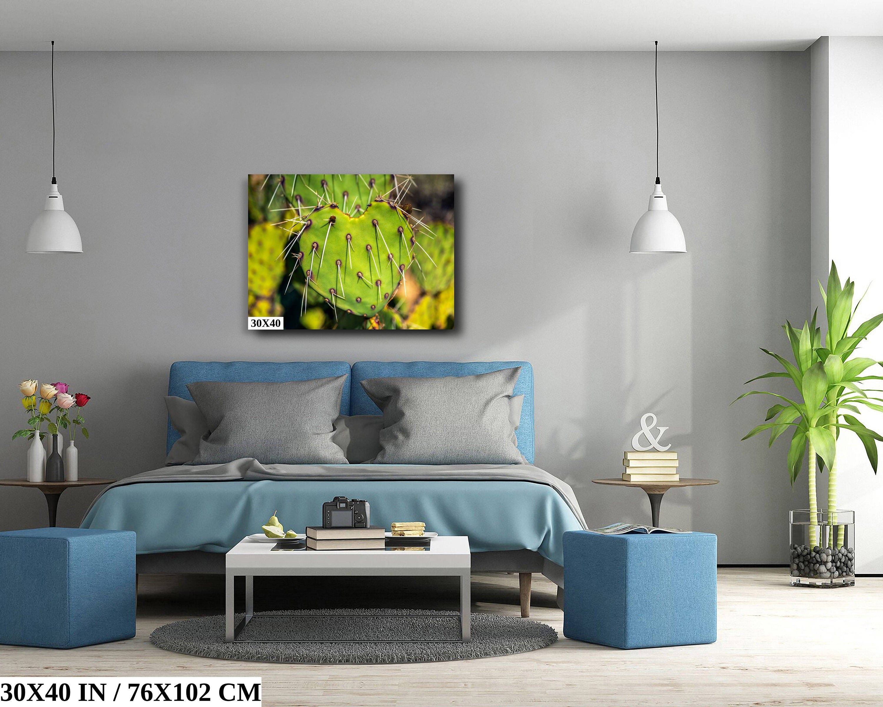 Heart Cactus: Saguaro National Park Southwestern Photography Wall Art