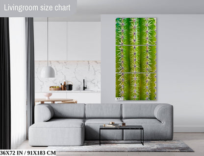 Saguaro Cactus Close-Up Sonoran Desert Photography Wall Art