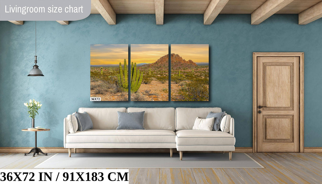 Spires of Resilience: Organ Pipe Cactus National Monument Arizona Photography Wall Art